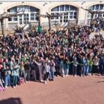 Saint Patrick au collège: Tous en vert